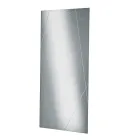 Rechteckiger Spiegel mit Lasergravuren, hergestellt in Italien - Alberta Viadurini