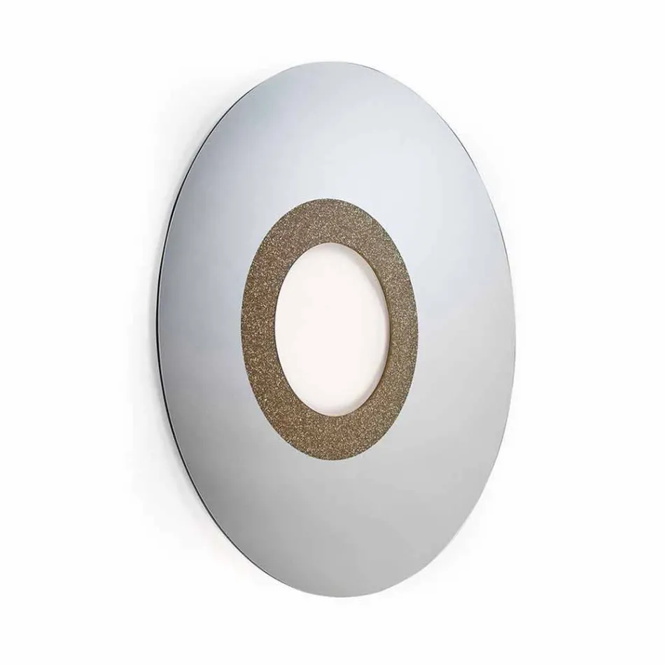 Runder Spiegel in modernem Design made in Italy Aris Viadurini