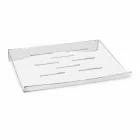 Laptopständer in transparentem oder geräuchertem Plexiglas Design 2 Stück - Nerdino Viadurini