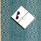 Wohnzimmerteppich im modernen Design aus handgefertigter Wolle und Baumwolle – Minera Viadurini