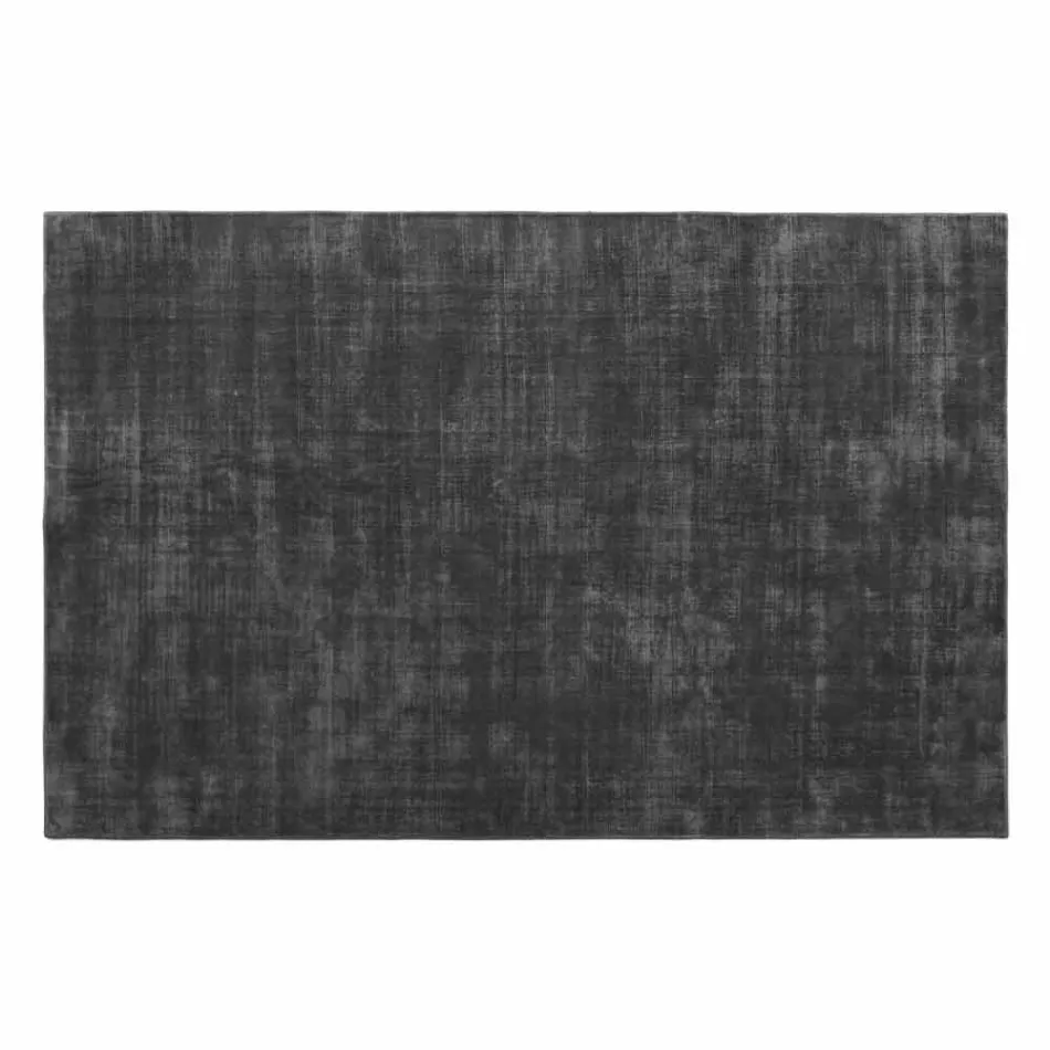 Rechteckiger Wohnzimmerteppich aus Viskose, Hochwertig Made in Italy - Stephan Viadurini