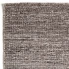 Rechteckiger Wohnzimmerteppich, handgewebt aus Polyester und Baumwolle – Zonte Viadurini