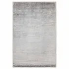 Farbiger und moderner Designteppich aus Seide und Baumwolle 2 Dimensionen - Zefiro Viadurini