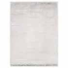 Farbiger und moderner Designteppich aus Seide und Baumwolle 2 Dimensionen - Zefiro Viadurini