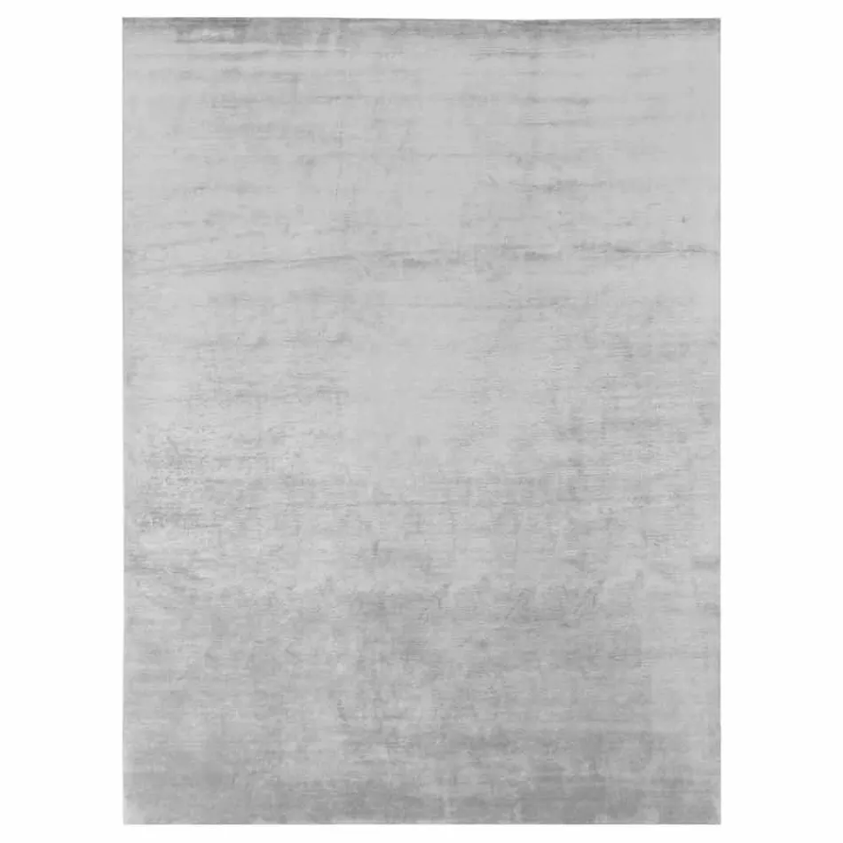 Großer farbiger Seidenteppich im modernen Design - Ausblick Viadurini