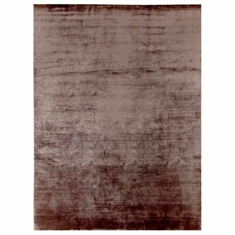 Großer farbiger Seidenteppich im modernen Design - Ausblick Viadurini