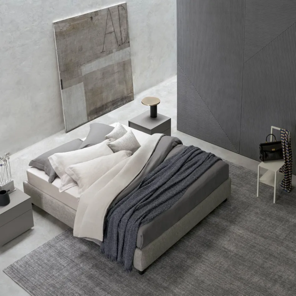 Handgefertigter Teppich, gewebt in Indien, hochwertige Wolle und Bambusseide – Anella Viadurini