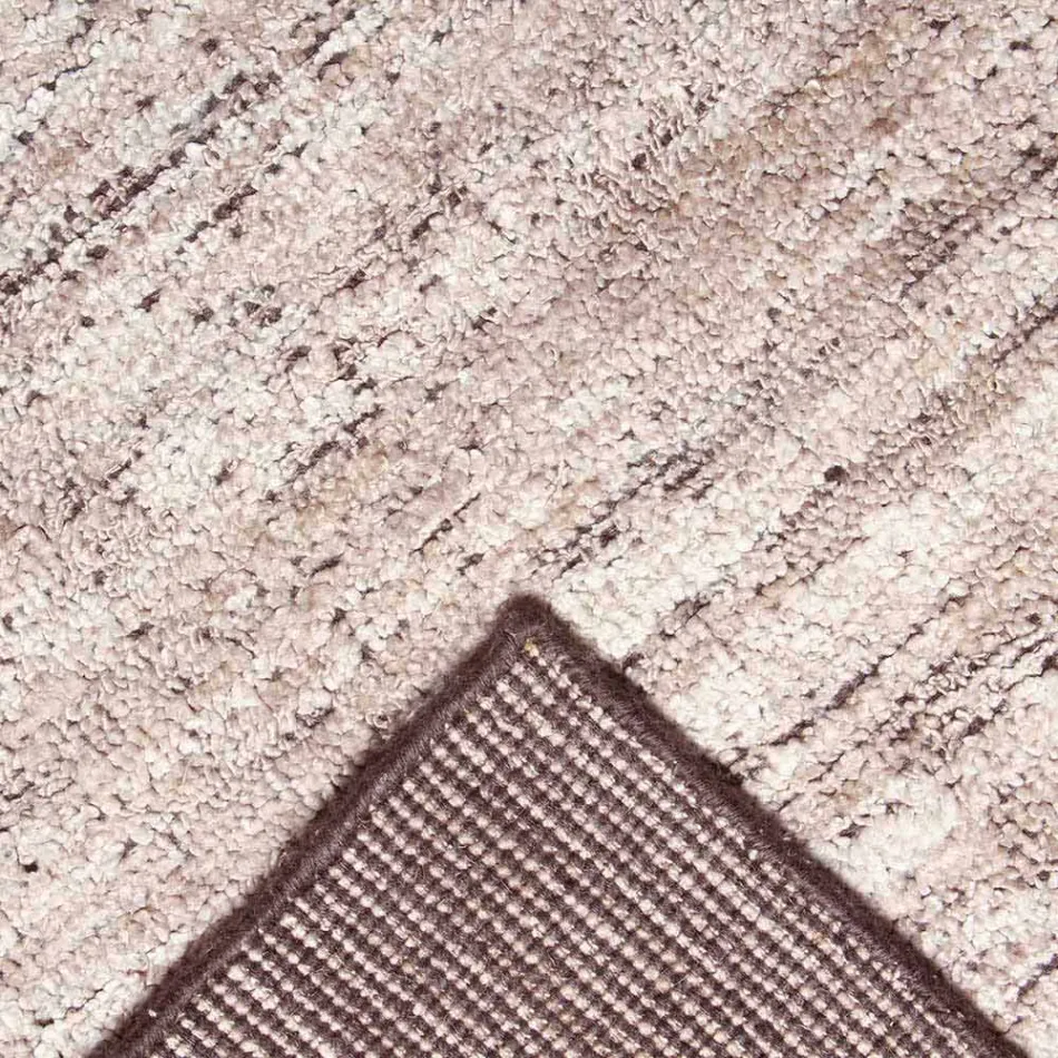 Großer Teppich im schattierten und modernen Design mit Bordüre - Brunilde Viadurini