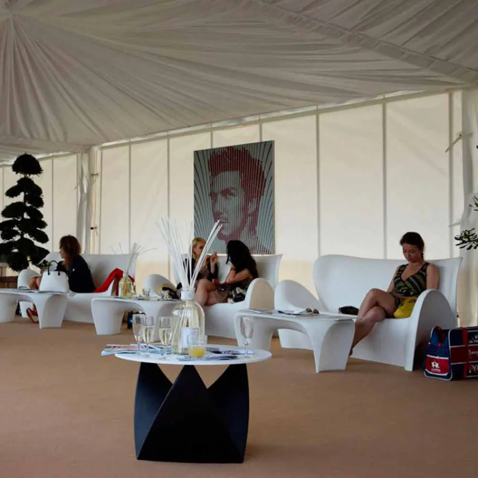 Moderne Couchtische für drinnen oder draußen, 2 Stück - Lily von Myyour Viadurini