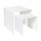 Designtische aus farbigem Plexiglas, hergestellt in Italien, Spinoso Viadurini