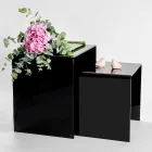 Designtische aus farbigem Plexiglas, hergestellt in Italien, Spinoso Viadurini