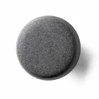 Hoher Couchtisch im Freien aus Polyethylen mit runder Platte Made in Italy - Desmond Viadurini