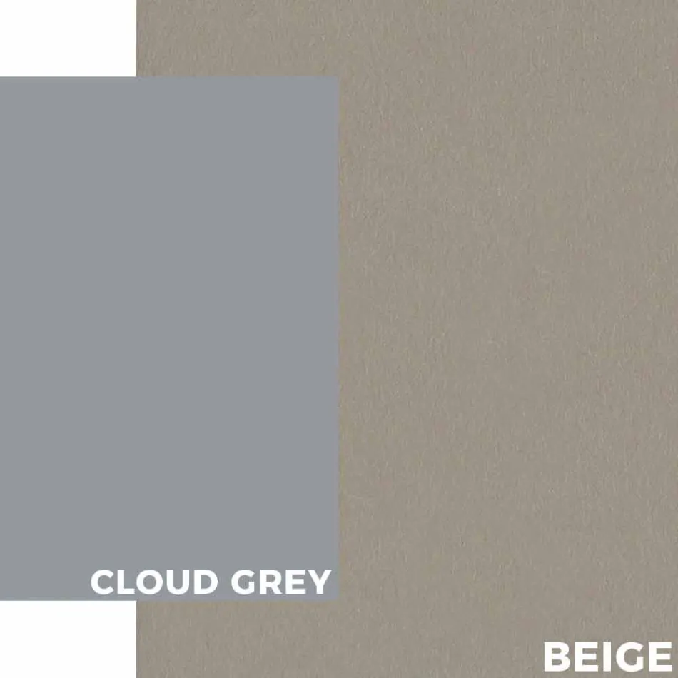 Moderner Couchtisch im Freien aus Aluminium und Laminat - Carmine2 Viadurini