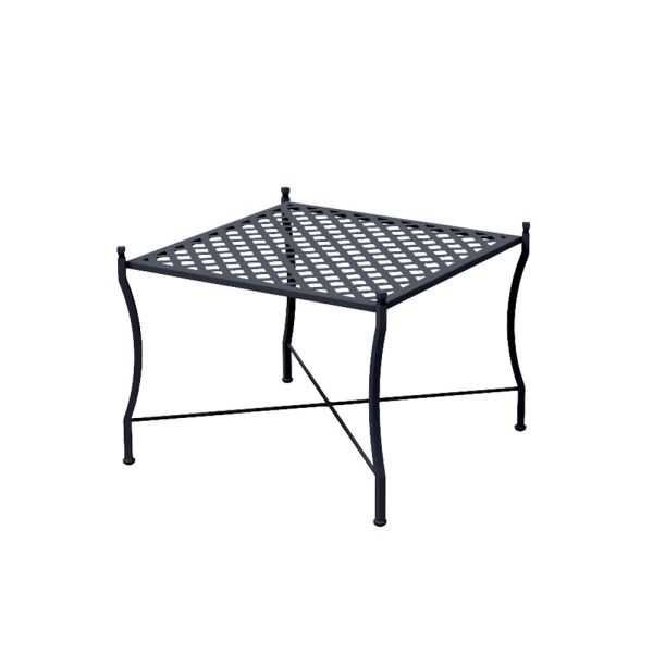 Klappbarer outdoor-couchtisch aus verzinktem stahl made in italy - selvaggia