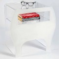 Design Wohnzimmer kleiner Tisch / Nachttisch aus Acrylglas, Mineo