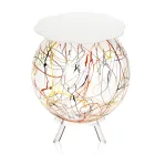 Vielseitiger Nachttisch aus recycelbarem farbigem Plexiglas - Paolone Viadurini