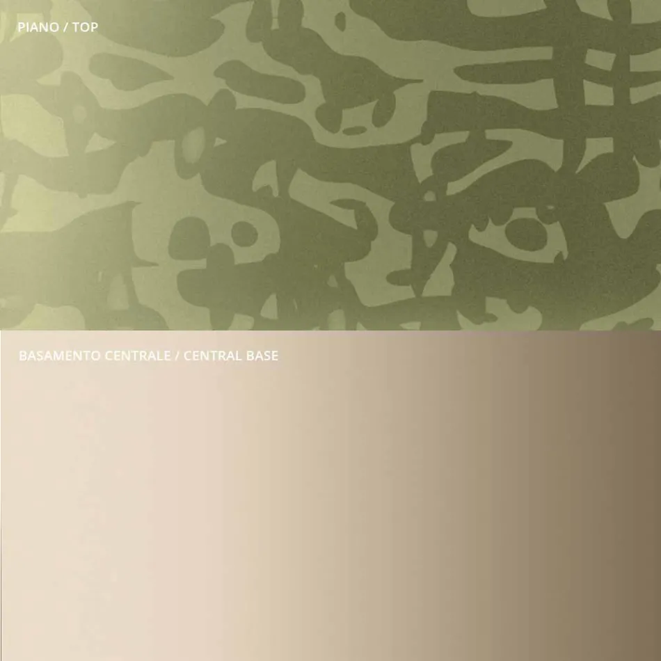 Couchtisch mit quadratischer Glas- oder Metallplatte, hergestellt in Italien – Anakin Viadurini