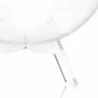 Blauer runder Tisch / Container Biffy, modernes Design made in Italy Viadurini