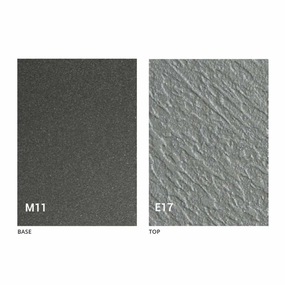 Transformierbarer Couchtisch mit Mörtel-Effekt-Platte Made in Italy - Romantisch Viadurini