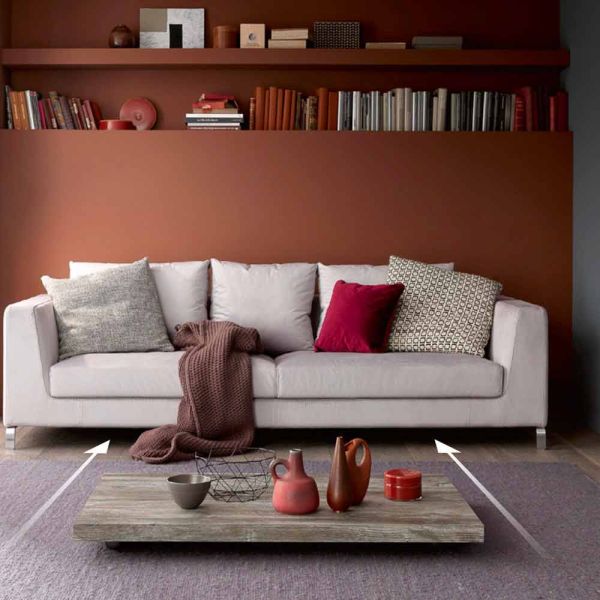 Couchtisch cabrio in einen küchentisch, made in italy design - genio