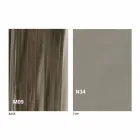 Moderner umwandelbarer Couchtisch aus Holz und Metall Made in Italy - Gabri Viadurini