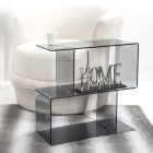 Couchtisch aus transparentem oder Rauch-Plexiglas Made in Italy - Janne Viadurini