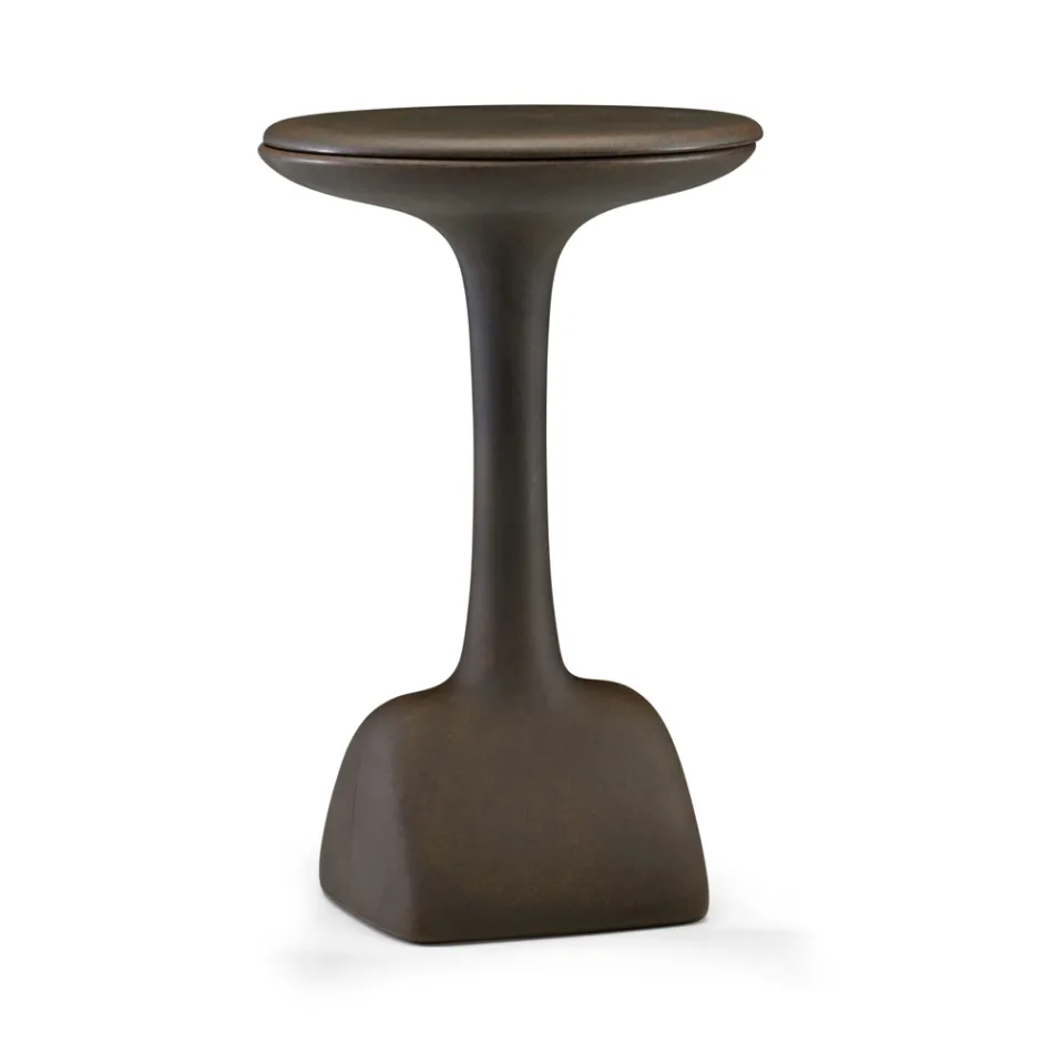 Outdoor-Couchtisch aus farbigem Polyethylen 96 cm Made in Italy - Uliveto Viadurini