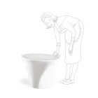 Couchtisch für den Außenbereich aus farbigem Polyethylen Made in Italy - Igorina Viadurini