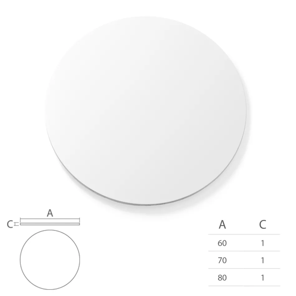 Garten-Couchtischgestell aus Polyethylen und HPL-Platte Made in Italy - Lucy Viadurini