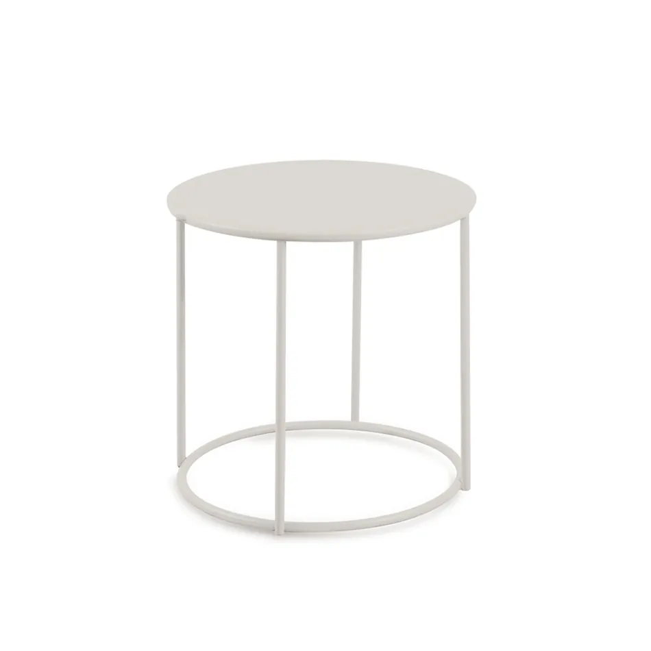 Garten-Couchtisch aus verzinktem Stahl in verschiedenen Größen Made in Italy - Brienne Viadurini