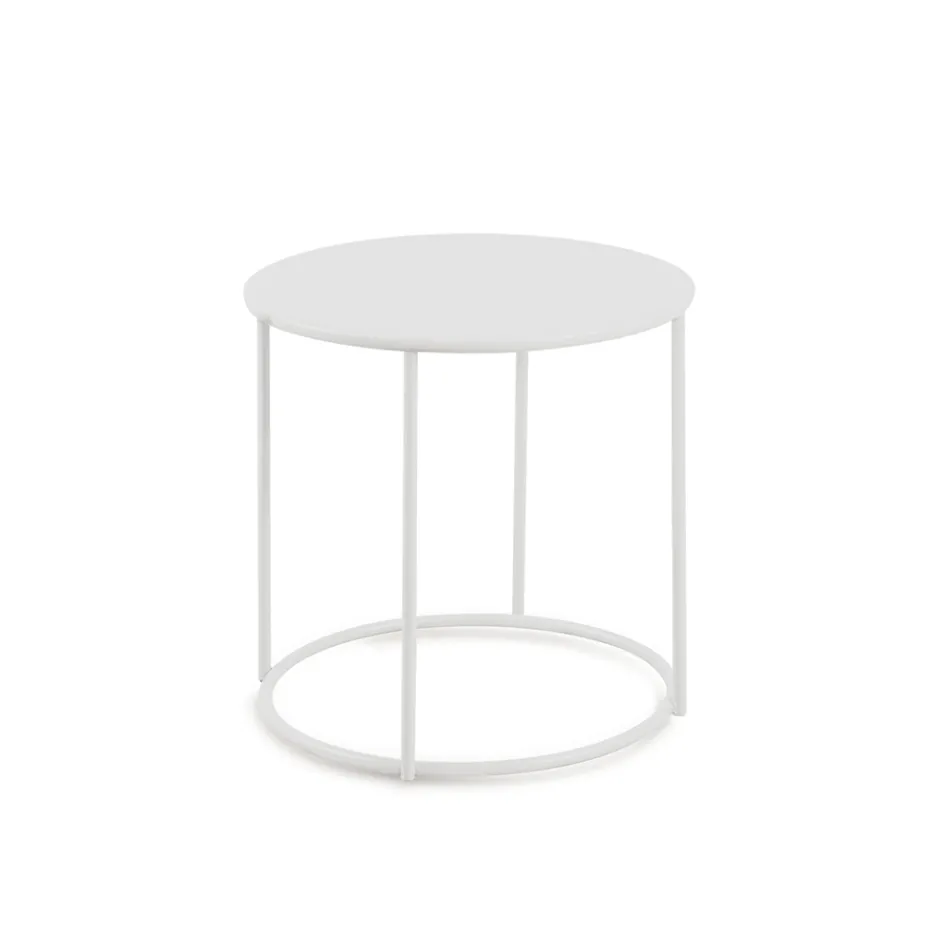 Garten-Couchtisch aus verzinktem Stahl in verschiedenen Größen Made in Italy - Brienne Viadurini