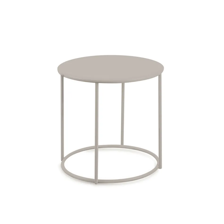 Garten-Couchtisch aus verzinktem Stahl in verschiedenen Größen Made in Italy - Brienne Viadurini