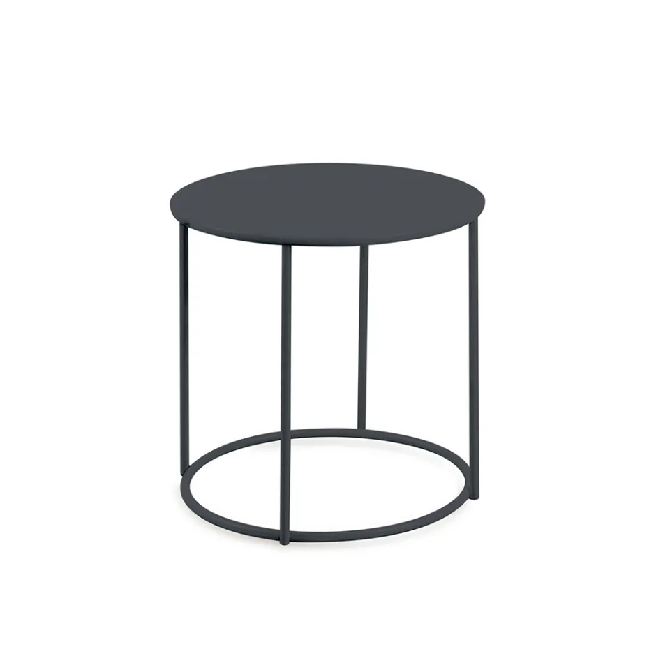 Garten-Couchtisch aus verzinktem Stahl in verschiedenen Größen Made in Italy - Brienne Viadurini