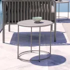 Garten-Couchtisch aus verzinktem Stahl in verschiedenen Größen Made in Italy - Brienne Viadurini