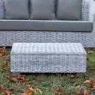 Garten Couchtisch aus Naturfaser von Kubù - Isildur Viadurini