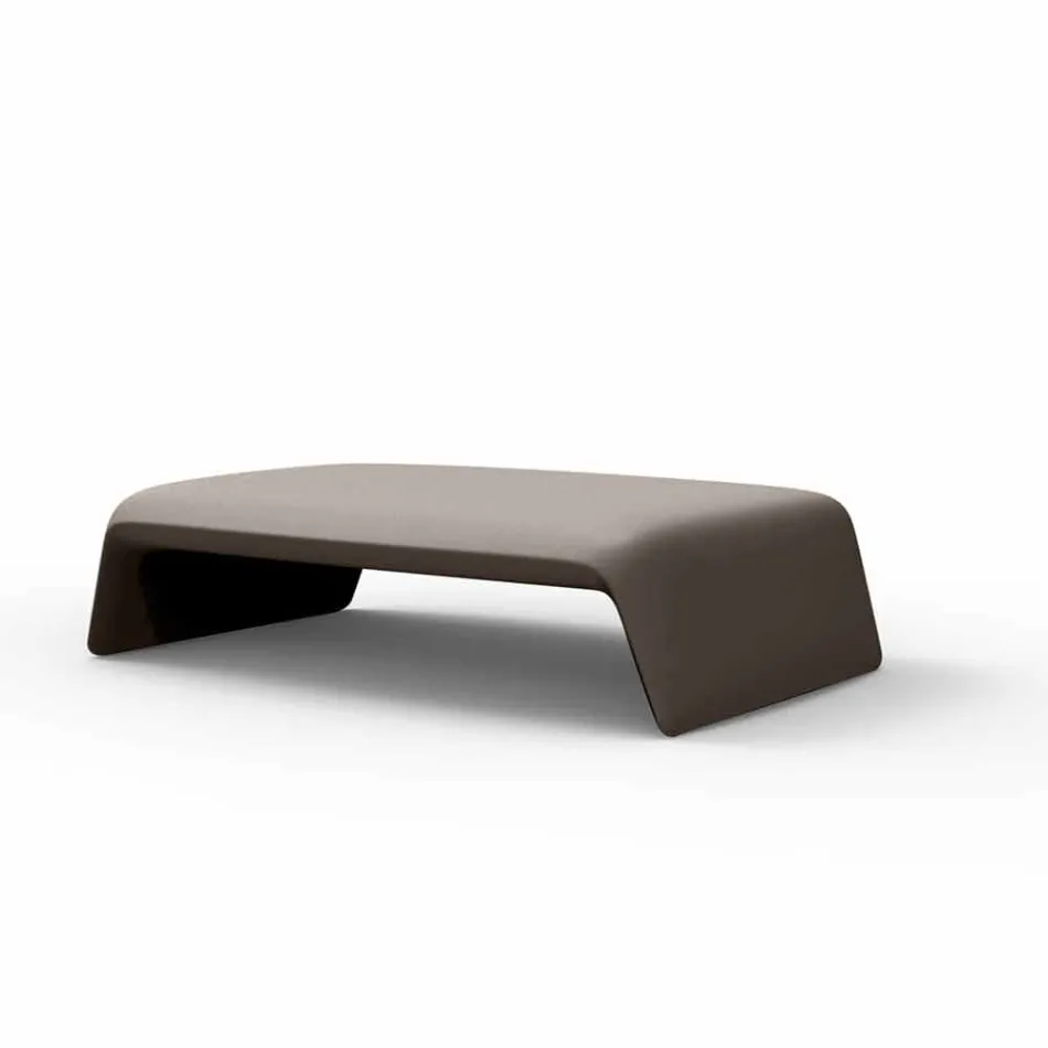 Blow by Vondom Gartentisch aus Polyethylen, modernes Design Viadurini