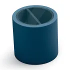 Garten-Couchtisch aus Polyethylen mit Behälter Made in Italy - Stracco Viadurini