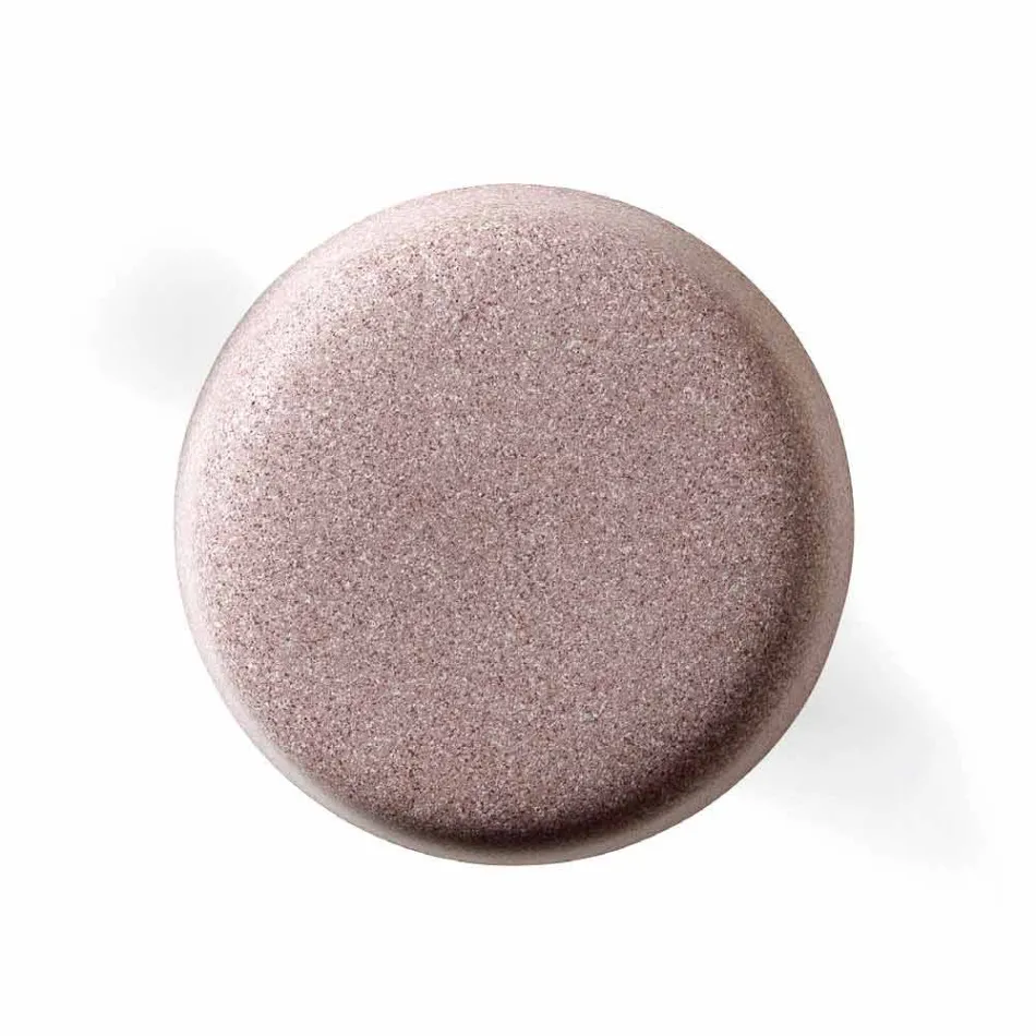 Garten Couchtisch aus Polyethylen mit HPL-Platte Made in Italy - Desmond Viadurini