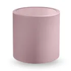 Runder Garten-Couchtisch aus farbigem Polyethylen Made in Italy - Noemi Viadurini