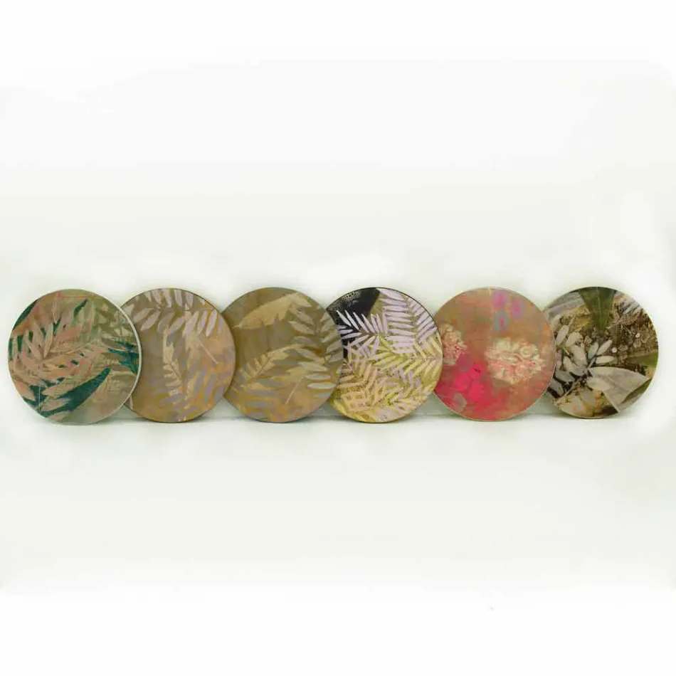 Innen- oder Außen-Couchtisch mit Metallstruktur Made in Italy - Carim Viadurini