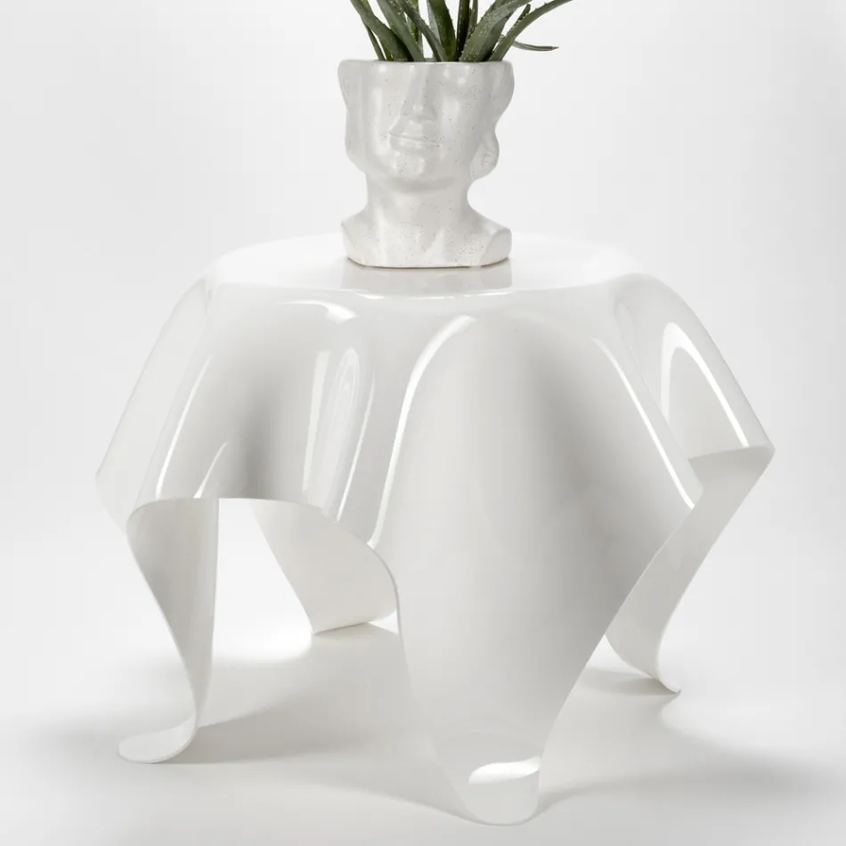 Couchtisch mit Platte und Gestell aus Plexiglas Made in Italy - Brento Viadurini