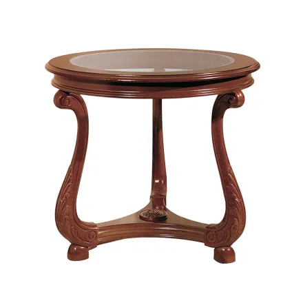 Couchtisch mit Glasplatte, hergestellt in Italien – Sedna Viadurini