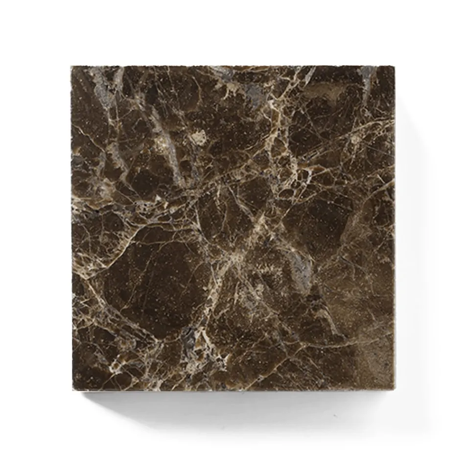 Couchtisch mit quadratischer Marmorplatte Made in Italy - Makino Viadurini