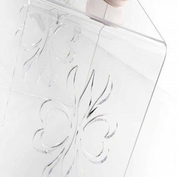 Designer-Couchtisch aus transparentem Plexiglas von Mandas