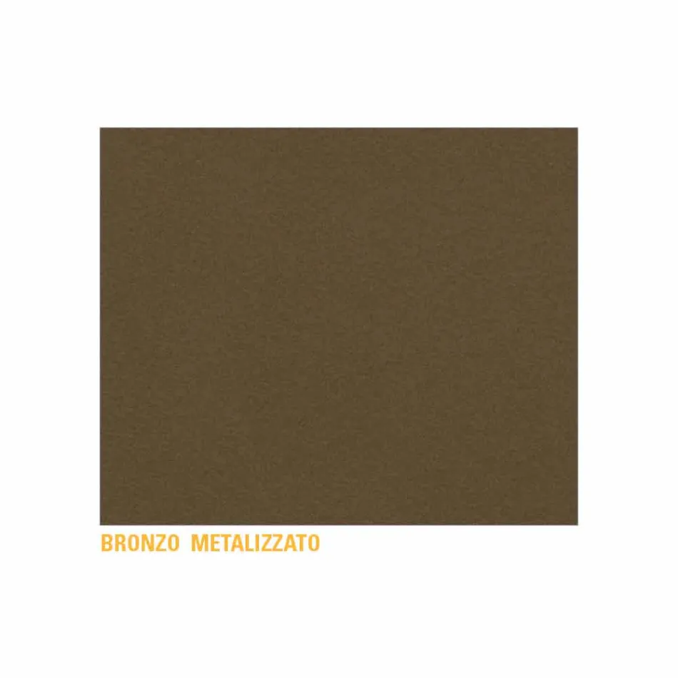 Metall Couchtisch mit Behälter Tablett Made in Italy - Numbo Viadurini