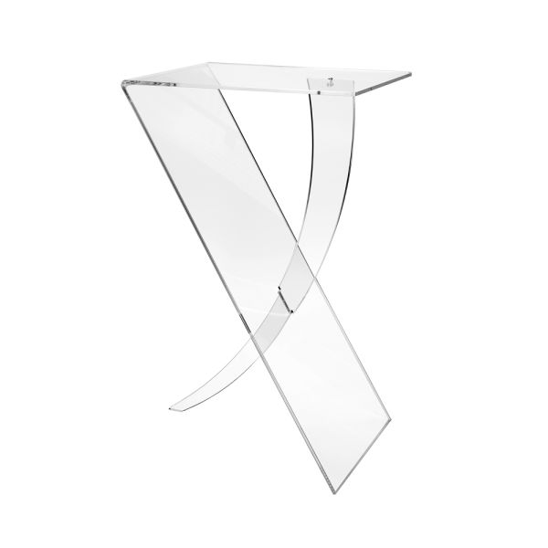 Couchtisch aus plexiglas aus virgin polymer made in italy - elsa