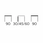 Runder Couchtisch aus Gres und modernem Metall Made in Italy - Albert Viadurini