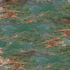 Runder Couchtisch aus Gres und modernem Metall Made in Italy - Albert Viadurini