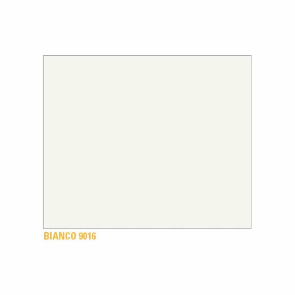 Luxus runder Couchtisch aus lackiertem Metall Made in Italy - Mina Viadurini