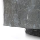 Moderner runder Couchtisch aus Fossil Stone – Vermont Viadurini